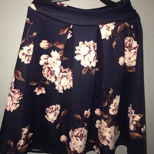 Flowered skirt